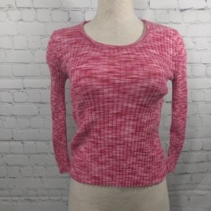 Vintage Express World Brand Pink Heathered Top